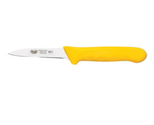 3.25&quot; PARING KNIFE HIGH CARBON STEEL YELLOW 2 PIECE