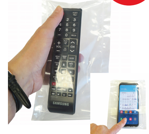 4&quot;X9.5&quot; DISPOSABLE TV REMOTE  COVER (CAN ALSO USE WITH CELL 