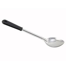 13&quot; SOLID BASTING SPOON STAINLESS STEEL WITH BAKELITE