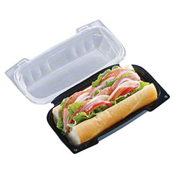 8X4 CLEARVIEW SMARTLOCK DUAL
COLOR HOAGIE CONTAINER
(240/CS)