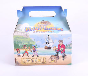 7x4x4 PIRATE KIDS MEAL BARN BOX 96/CS