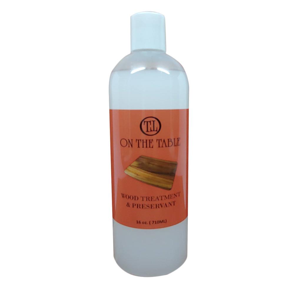 WOOD TREATMENT &amp; PRESERVANT 
16oz PREVENTS DRYERING &amp; 
FADING, REMOVES DETERGENT 
STAINS