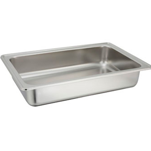FULL SIZE WATER PAN 4&quot; DEEP STAINLESS STEEL (EA)