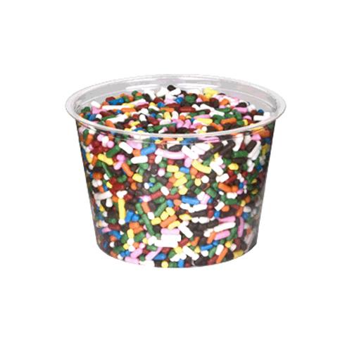 CONTAINER SOUFFLE 4oz PORTION  PLA CLEAR PLASTIC CUP 