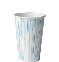 CUP PAPER COLD V-LINE DESIGN  16oz  1000/CS
