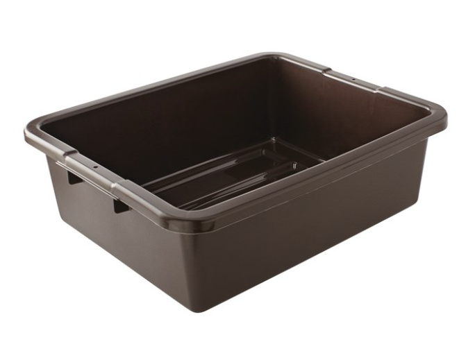 BUS UTILITY TOTE 7-1/8 GL  BROWN 100/CS