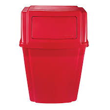 15 GAL RED SLIM JIM WALL
MOUNTED CONTAINER 1/CS