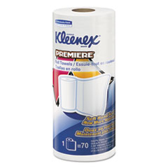 KLEENEX PREMIERE 1PLY KITCHEN
ROLL TOWEL WHITE 24/70 CS 