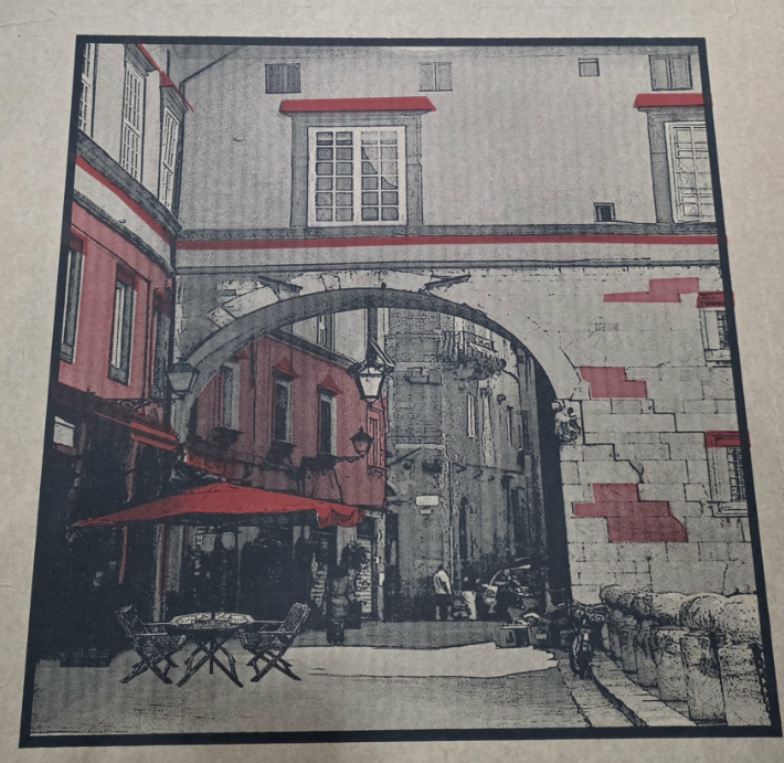 PIZZA BOX 14x14x2 CORR KRAFT  USA B FLUTE 50/BDL  