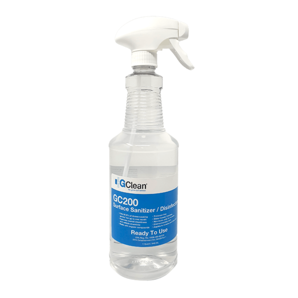 G-CLEAN ONE-STEP CLEANER &amp;  DISINFECTANT 12/32oz CS