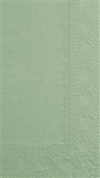 DINNER NAPKIN SOFT SAGE GREEN 2 PLY 15X17 1/8 FOLD 8/125