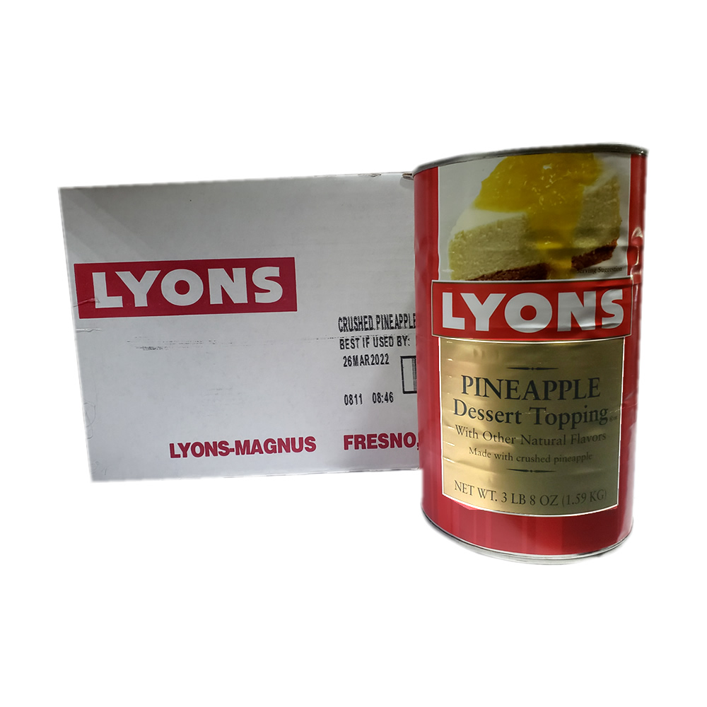 LYONS PINEAPPLE TOPPING
6/NO 5