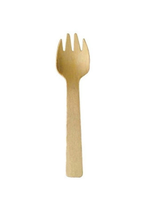 4" BAMBOO SPORK 3,000/CS 
