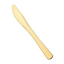 8&quot; PLASTIC KNIFE GOLD HEAVY
WEIGHT 400/CS
