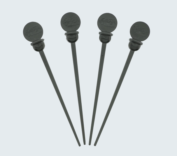 4.75" STIR N PLUG STIX BLACK  10/200, 2000/CS 