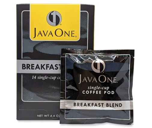 JAVA TRADING CO BREAKFAST  BLEND COFFEE PODS 14/BX