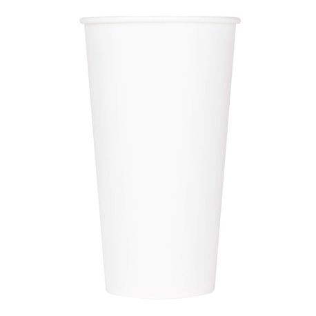 CUP COLD 32oz WHITE PAPER   12/40 CS  DOUBLE SIDED POLY 