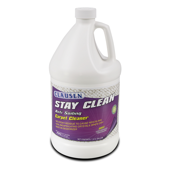 STAY CLEAN CLAUSEN ANTI  SOILING CARPET CLEANER 4gal/CS
