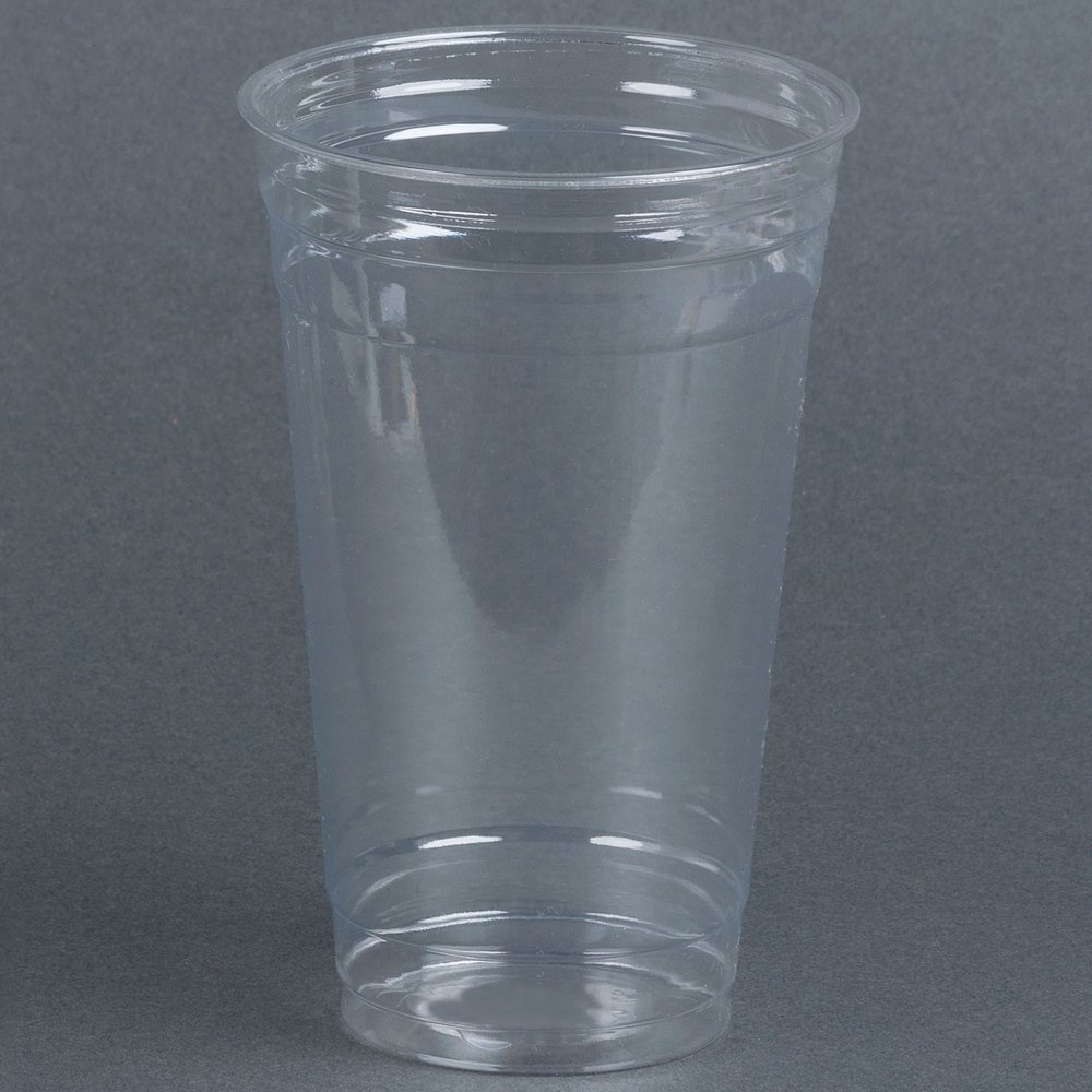24oz PLASTIC COLD CUP REVEAL CLEAR PP 12/50/CS CUP