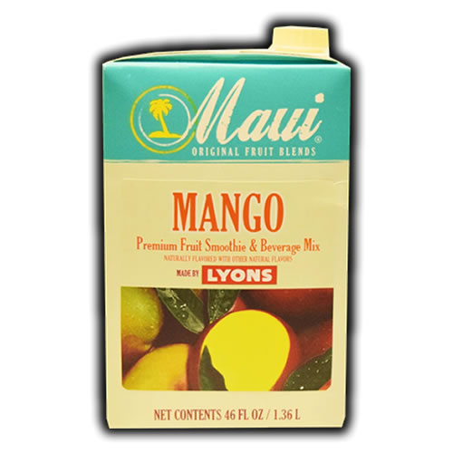 MAUI MANGO FRUIT BLENDS ADD 6/46 OZ MILK FOR SMOOTHIE