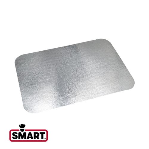 FOIL BOARD LID 8x6" OBLONG  FITS 2.25LB PAN (500/CS)