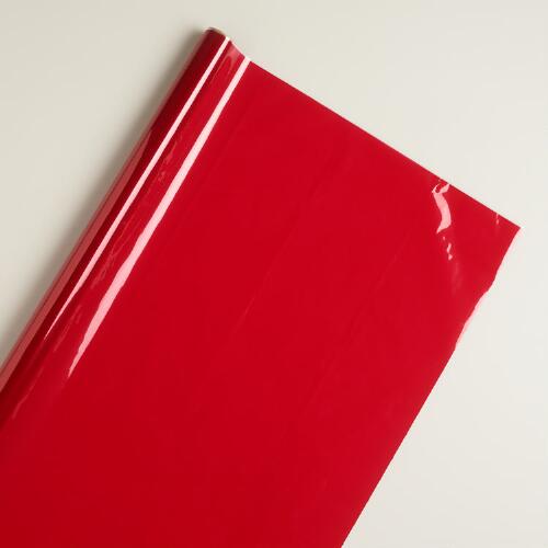 40x100 RED CELLO/POLYPROPYLENE ROLL 1 MIL