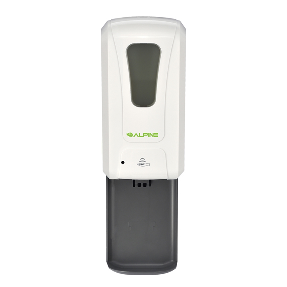 AUTOMATIC WHITE GEL SOAP / 
SANITIZER DISPENSER  
1200ml CAPACITY, TAKES 4 C 
BATTERIES (NOT INCLUDED)