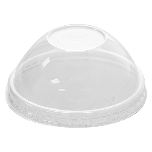 LID DOME CLEAR PET FOR 16oz PAPER FOOD CUP - NO HOLE