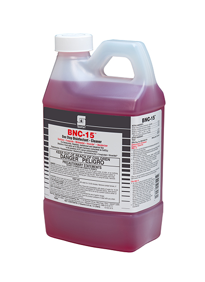 BNC-15 ONE STEP NON-ACID 
DISINFECTANT CONCENTRATE 
CLEANER CLEAN ON THE GO 
4-2L/CS