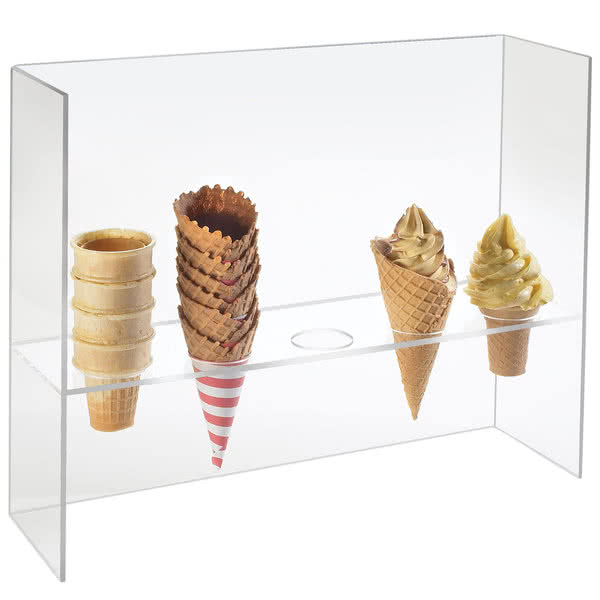 CONE DISPLAY UPRIGHT STRAIGHT GUARD - HOLDS 5 CONES