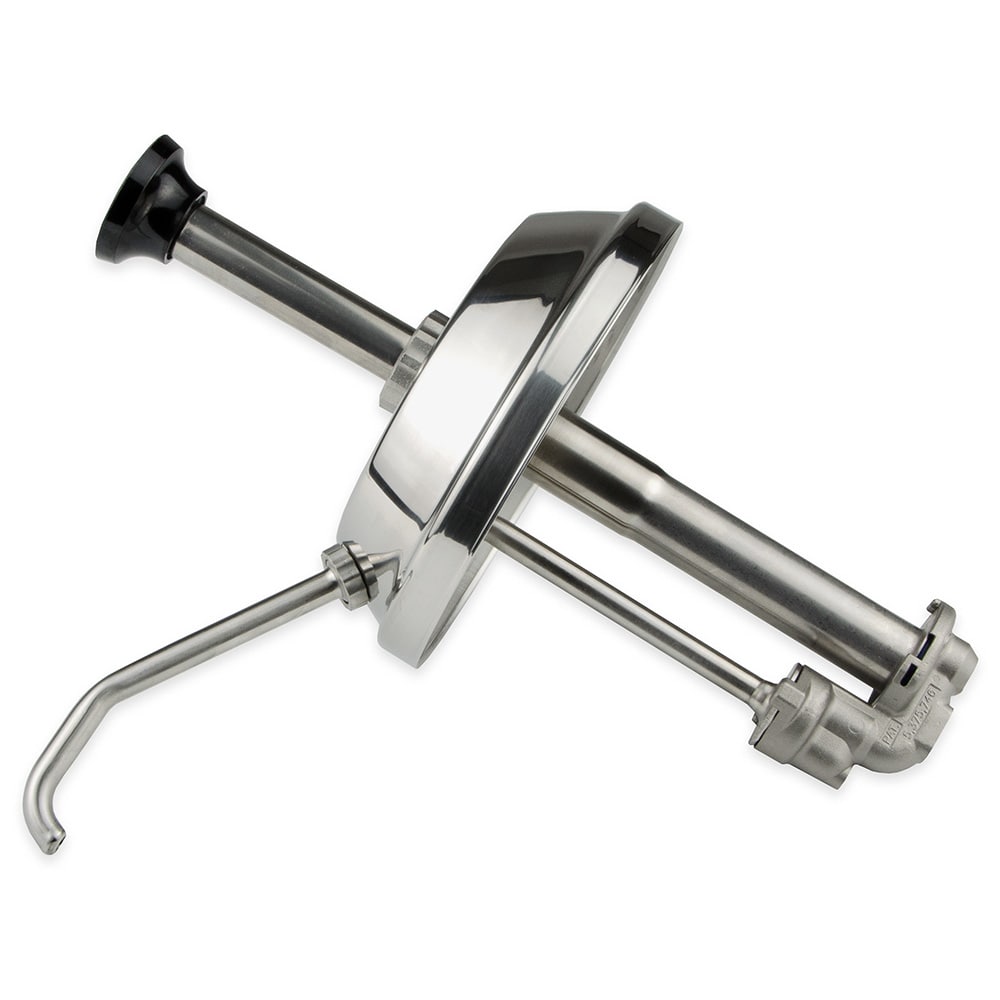 1oz CONDIMENT DISPENSER PUMP ONLY STAINLESS STEEL 