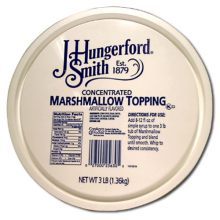 MARSHMALLOW CONCENTRATE TOPPING 4/3# TUB