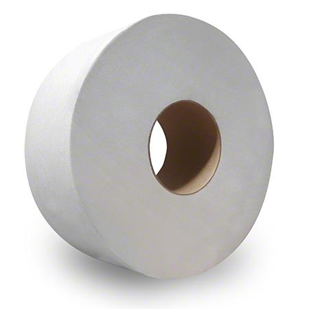 BATHROOM TISSUE WHITE 2PLY  JUMBO ROLL 9x1000 WITH LARGE 