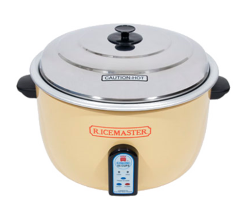 RICEMASTER RICE COOKER 55 CUP 
UNCOOKED 110CUP COOKED 230v