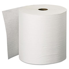 KLEENEX WHITE HARD ROLL TOWEL
6/600LF  CS  1.5&quot; CORE 