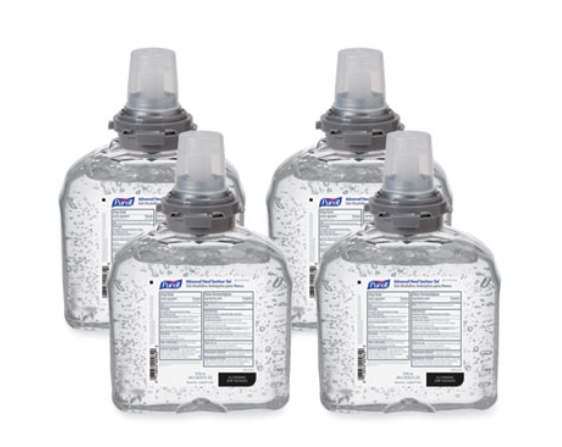 ADVANCED HAND SANITIZER TFX  REFILL, GEL, UNSCENTED 1200mL 