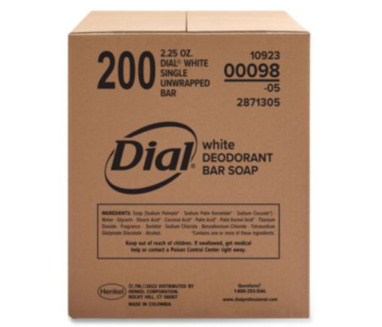 DIAL ANTIBACTERIAL DEODERANT  BAR SOAP, CLEAN FRESH SCENT 