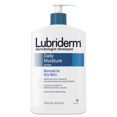 LUBRIDERM SKIN THERAPY HAND &amp;
BODY LOTION 16oz PUMP BOTTLE
12/CS