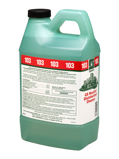 DISINFECTANT NEUTRAL CLEANER  GS 103 4/2L