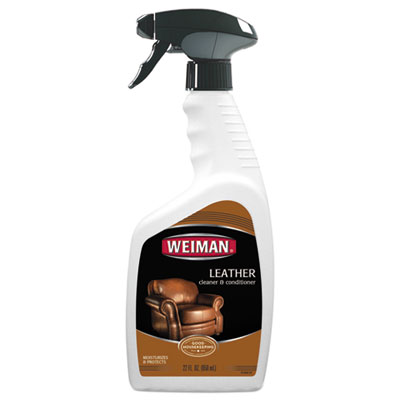 WEIMAN 22oz LEATHER CLEANER
AND CONDITIONER FLORAL SCENT
6/cs