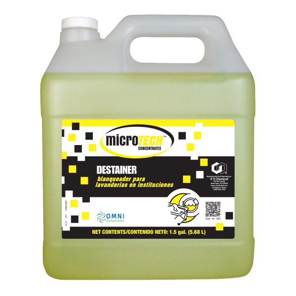 MICROTECH DESTAINER 2/1.5 GAL 
LAUNDRY 