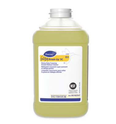 DIVERSEY SUMA BREAK-UP HEAVY  DUTY FOAMING GREASE RELEASE 
