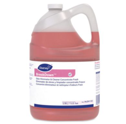 BREAKDOWN ODOR ELIMANTOR,  FRESH, LIQUID 1GAL 4/CS