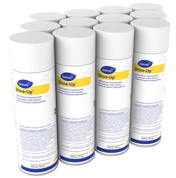 SHINE UP MULTI-SURFACE FOAMING  POLISH 15oz 12/CS