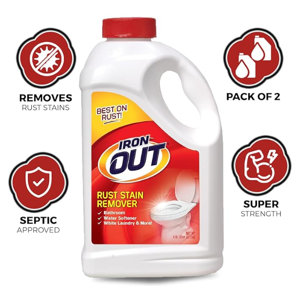 IRON OUT RUST REMOVER 76oz  2/PK 