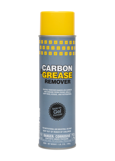 CARBON &amp; GREASE REMOVER RTU  SPRAY ON GEL AEROSOL 12/20OZ