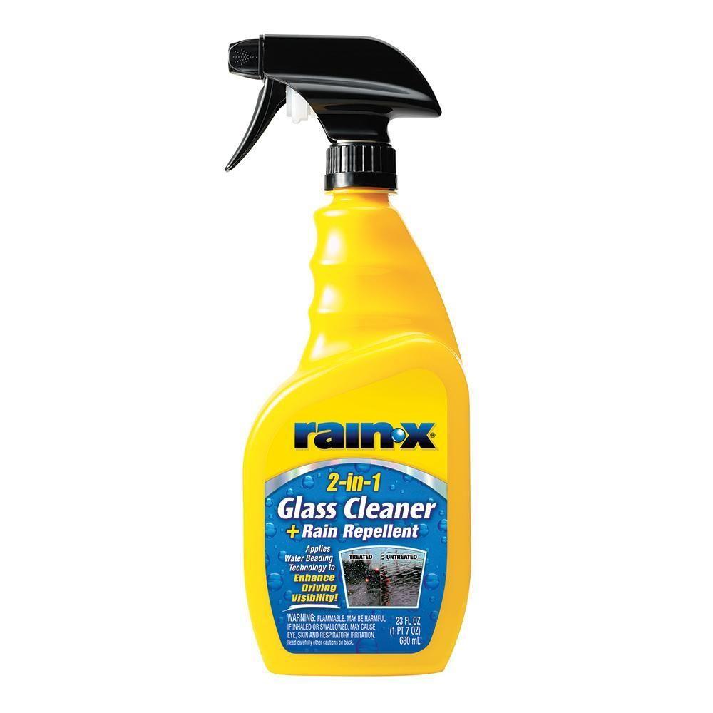 RAIN-X 2-IN-1 GLASS CLEANER AND REPELLENT 23oz