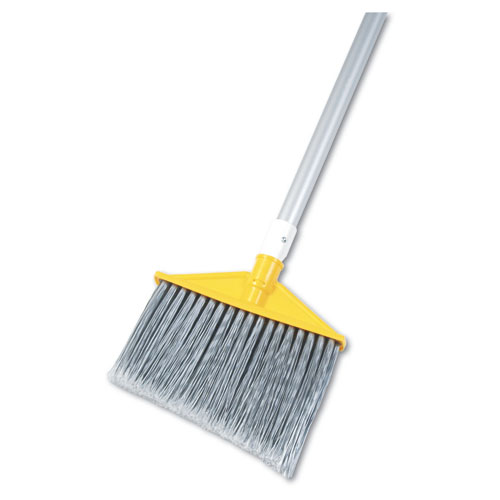 10.5" ANGLED BROOM POLYPRO  FILL FLAGGED W/VINYL COATED 
