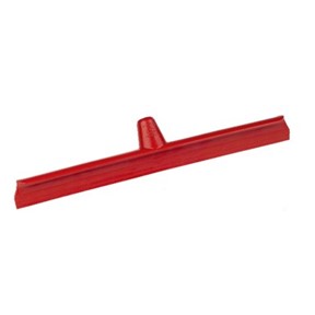 SQUEEGEE 20&quot; RED ONE PIECE 
SINGLE BLADE 6/CS