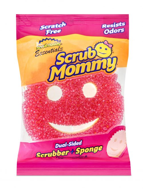 ESSENTIALS SCRUB MOMMY, PINK  120/CS 